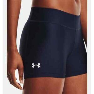 Under Armour HeatGear Workout Compression Shorts (Navy Blue) XS NWT